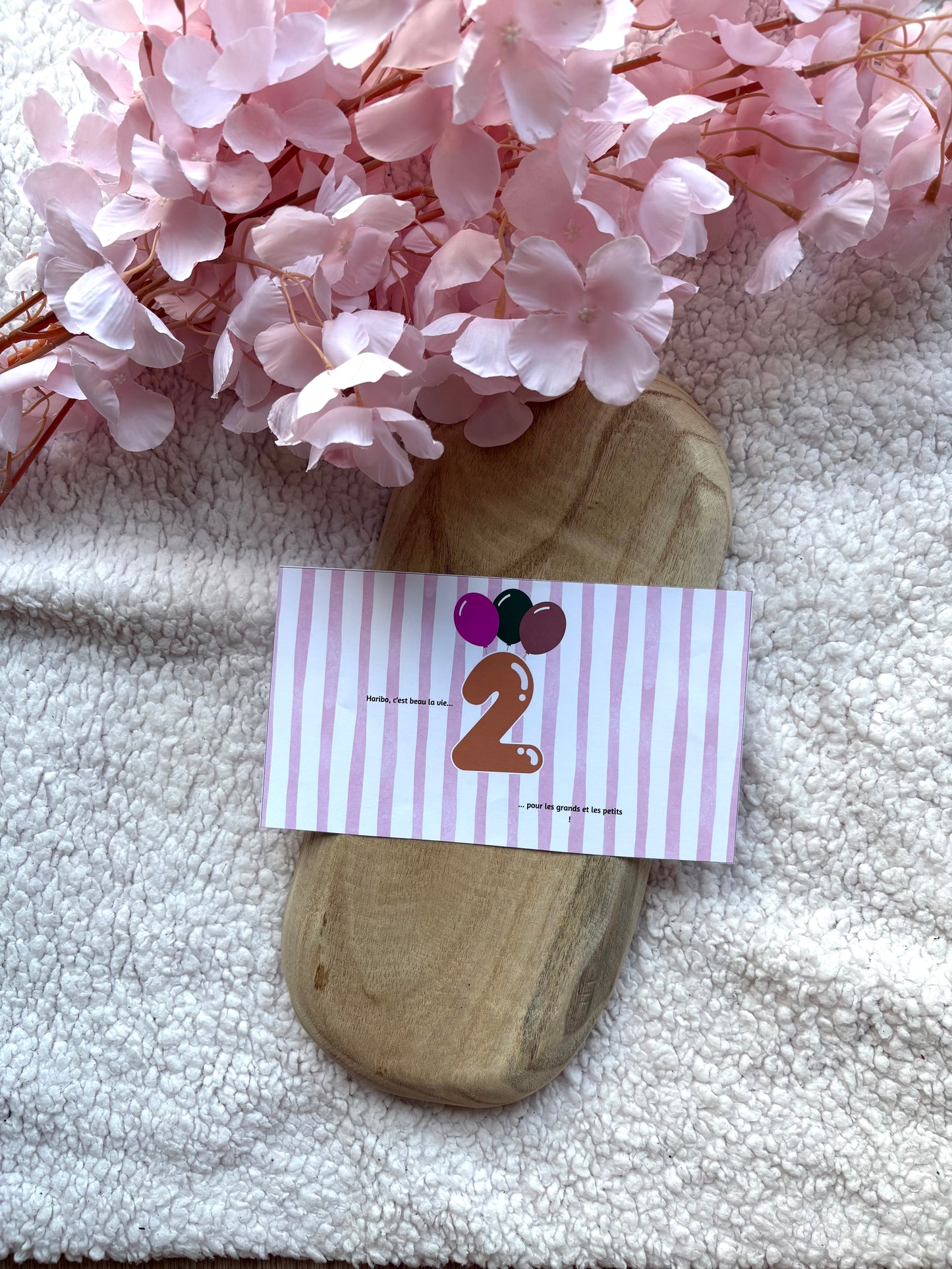 Étiquette personnalisée / petit dragés fruités