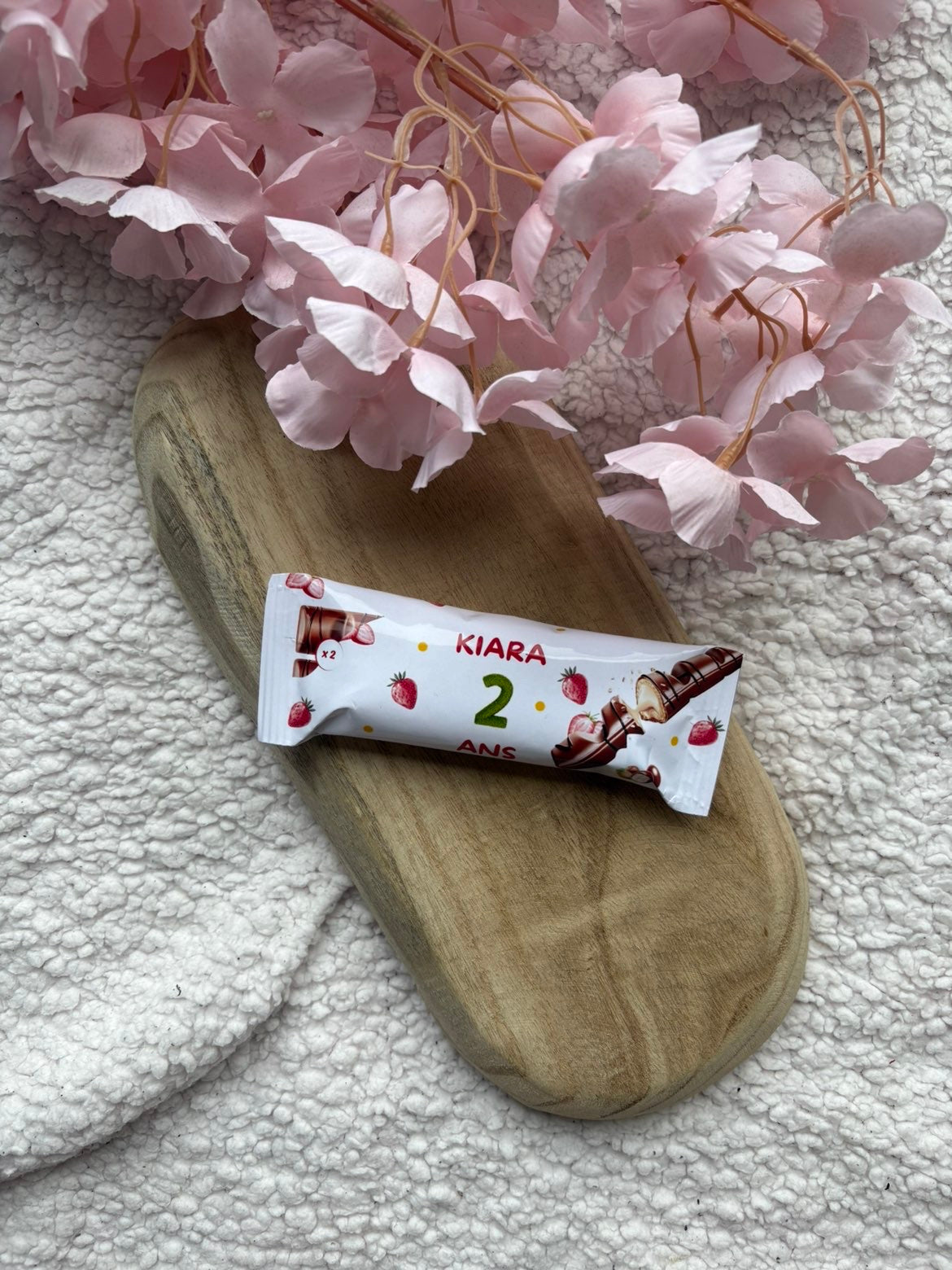Barre chocolatée personnalisées