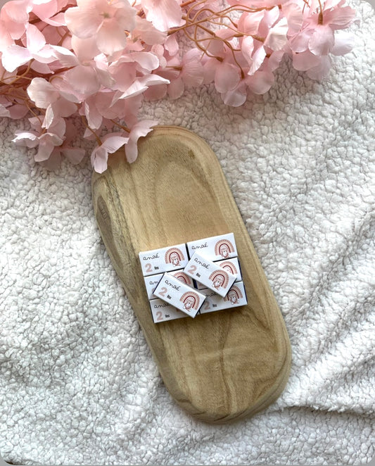 Petits dragées chocolatés personnalisés