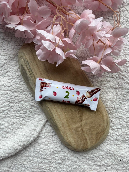Barre chocolatée personnalisées
